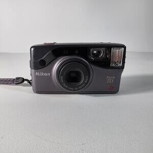 Nikon Nuvis 75i Gray 30-60mm Macro Point & Shoot APS Film Camera Tested